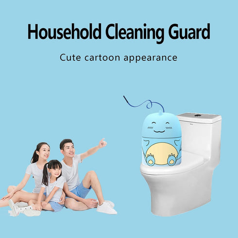 Toilet Bowl Cleaners, Toilet Tank Cleaner,Crazy Clean Toilet,Toilet Cleaner,Dinosaur The Works Toilet Bowl Cleaner Easy to Use Leaving Your Toilet Looking Fresh-Marine Scent