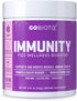 Immune Support Supplement - Vegan Superfood Powder with Elderberry, Turmeric, Vitamin C & B12 (Berry)