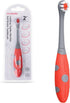 Mombella Ladybug Toddler Toothbrush for Ages 2 Years+, Soft Red Dot Bristle for Kids Oral Hygiene