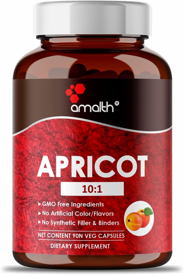Apricot 10:1-1000mg (90 capsules) - Dietary Supplement for Health Support