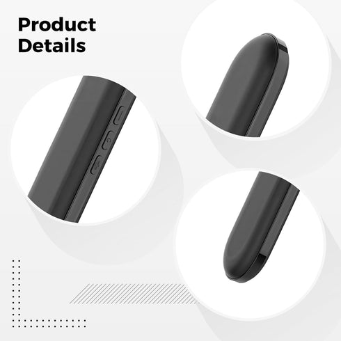 Tressify 10 300 Wireless Pillow Speaker, Bone Conduction Sleep Bar, White Noise Aid, Hrs Music, Hrs Standby, Black