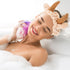 FRCOLOR Animal Spa Headband | 2Pcs Cow Headband | Soft Plush Hairband for Makeup, Face Wash, Cosmetic Shower