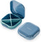 Daily Pill Organizer with 4 Compartments, Portable Travel Case for Vitamins, Cod Liver Oil, Compact Medicine Organizer