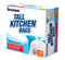 Ultrasac 13 Gallon Tall Kitchen Bags, 0.6 MIL, 120 Pack, 24" x 27", For Home, Kitchen, Office, White