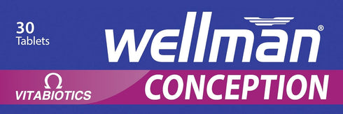 Wellman 30 Vitabiotics Conception Tablets Capsules