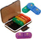 HAKIDZEL Weekly Portable Pill Organizer Case 7-Day Color-Coded Medicine Storage Box with Travel