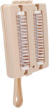 Handheld Dust Cleansing Brush, Manual Carpet Sweeper with Double Rollers for Cleaning Bed Sheets, Furniture, Clothes