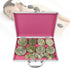 PSUFURV Set Set Massage Stone Heater Box Portable Heated Rocks with Temperature Control Protection Massage Stones