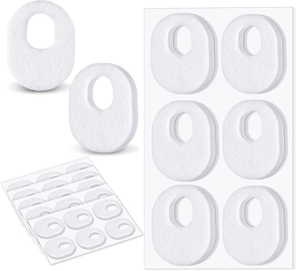WILLBOND 30 Pcs Callus Pads, Soft Felt Oval Shape Corn Pads for Foot Pain Relief, Adhesive for Men and Women