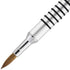 PANA 3D Kolinsky Acrylic Nail Art Sculpture Brush, Silver Metal Non-Slip Grip Handle for 3D Flower Designs (Size #5)