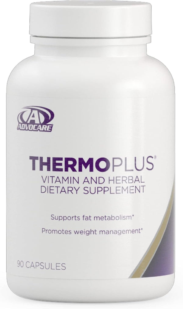 AdvoCare ThermoPlus Vitamin & Herbal Dietary Supplement - Supports Healthy Metabolism, 90 Capsules