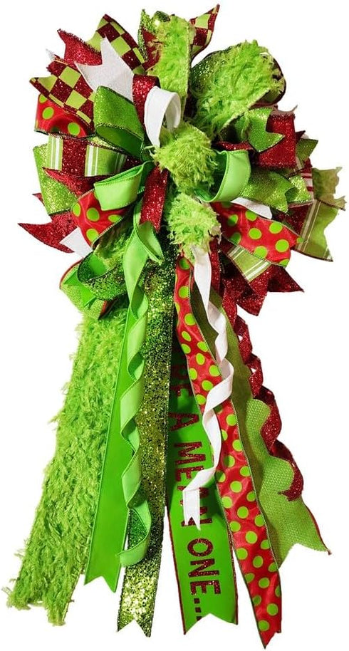 Ex=pressions Polka Dot Christmas Ribbon: Red and Lime Green 1.5" X 10 Yards : RG15873Y by Craig Bachman