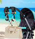 Yaiitan 2 360 Pcs Walker Hook Hanging Multipurpose Rotation Stroller Clip Diaper Bag Hanger for Walker Rollator