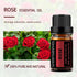 GREENSLEEVES Rose Lemon Essential Oil Set, 100% Pure Aromatherapy Therapeutic Grade Oils for Diffuser, Humidifier, Massage - 2 x 10ml (Rose+Lemon)