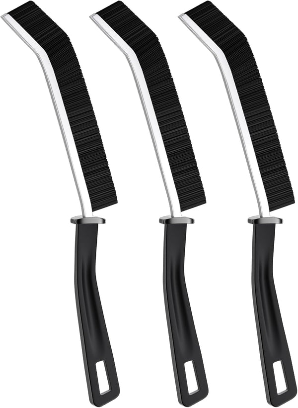 OPDKMEW Crevice Scrub Brush Set, Durable Hard Bristle Cleaning Brushes for Narrow Gaps,