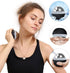 Stainless Steel Muscle Massage Balls for Body and Face, Small Manual Roller Massager with Hot, Portable Sports