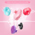 Soft Silicone Hair Scalp Massager Shampoo Brush for All Hair Types, Pink Hair Care Tool for Men, Women, Kids