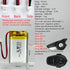 802540 3.7v 900mAh Lithium Battery for Sena 10S and 20S Series Bluetooth Headset Replacement