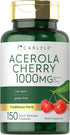 Carlyle Acerola Cherry Capsules, 1000mg, 150 Count, Non-GMO & Gluten Free