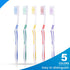 200 pcs Bulk Toothbrushes, Individually Wrapped, Colorful Manual Disposable Travel Toothbrush for Adults and Kids