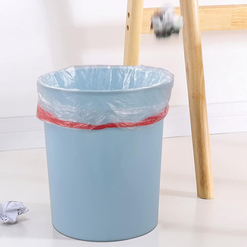 3 Gallon Small Clear Drawstring Trash Bags, 108 Count Garbage Bags