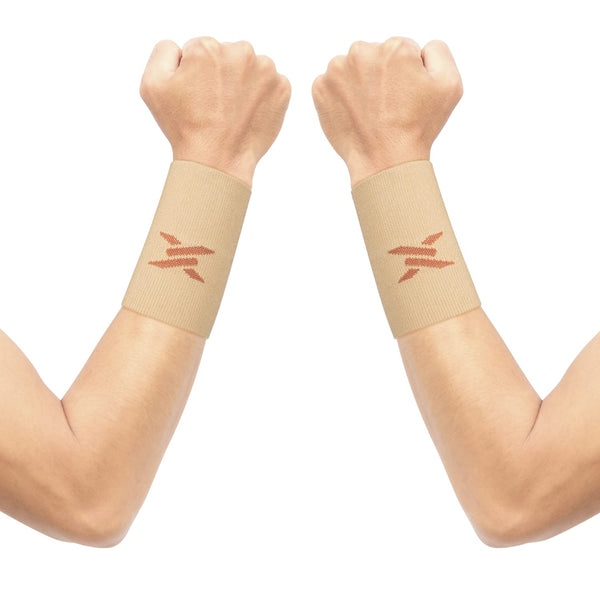THX4COPPER Compression Wrist Sleeve - Copper Infused Wrist Support for Men & Women, Improve Circulation and Recovery (1