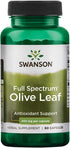 Swanson Full Spectrum Olive Leaf 400 mg, 60 Capsules