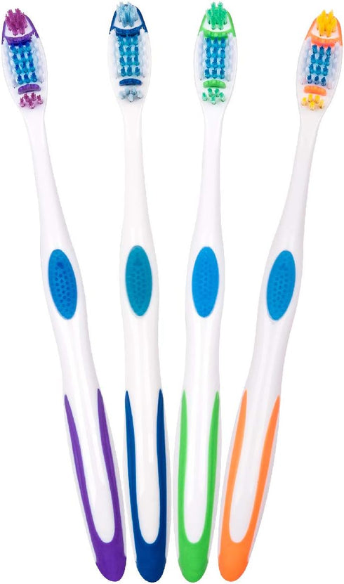 Whitening Cavity Defense Soft Toothbrushes - 4 Count Twin Pack