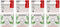RADIUS Peppermint Dental Floss, 55 Yards Vegan Oral Care Pack of 4, Designed to Fight Plaque