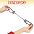 ArtCreativity 2 Pack Stretchy Toy Handcuffs for Kids, 10.5 Inch Elastic Fake Handcuffs, Party Favor