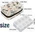 Hsnar 7 Western Desert Cowboy Weekly Pill Case Travel Pill Container with Removable Day Pill Organizer for Fish Oil