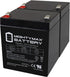 Mighty Max Battery 12V 5Ah F2 SLA Replacement Battery for CyberPower SL 425SL - 2