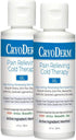 CryoDerm Cold Therapy Gel 4 oz (2 Pack)