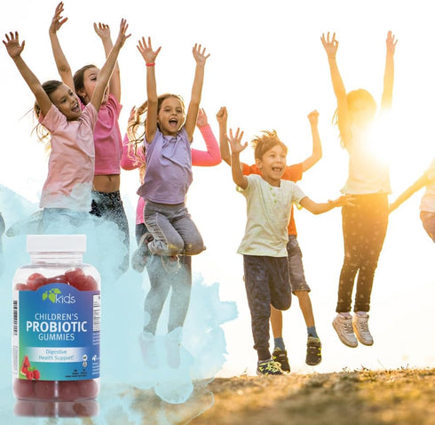 Mountain Meadow Herbs Children’s Probiotic Gummies for Kids, 60 ct | Digestive & Immune Support, Ages 3+, No Added Sugar