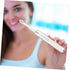 Non-Rechargeable Electric Toothbrush with Soft Brush Heads Cleaning Device Portable Design for Travel and Office Use