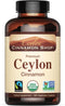Organic Ceylon Cinnamon (100% Certified) Supplement - 180 Capsules, 3 Month Supply