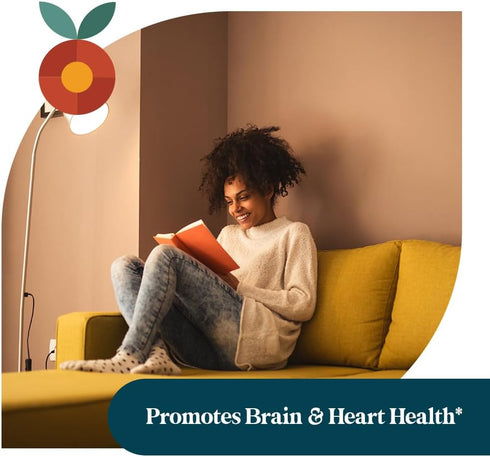 Pattern Wellness Omega 3 Softgels, Pure Fish Oil for Brain, Heart & Joint Support, Non-GMO & Lab Tested