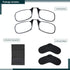 Noble Ultra Slim and Flat Reading Glasses (2 Pairs) with Enhanced Comfort Nose Rest, Armless Pocket Size Readers,