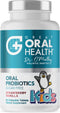 Children's Oral Probiotics, Cavity Prevention & Bad Breath Treatment Supplement w/BLIS K12, 30 Lozenge Strawberry