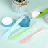 Silicone Facial Mask Applicator, 4 Pcs Reusable Double-End Brush for Clay, Cream, and Gel Masks