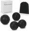 QLDT 3-in-1 Massage Ball Set, Peanut Ball & Spiky Ball & Lacrosse Ball