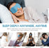 PrettyCare 3D Sleep Mask 2 Pack, Eye Mask for Side Sleeper, Blackout Blindfold with Ear Plugs, Night Masks