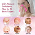 96Count Compressed Facial Sponges Pink, AIDEA Disposable Face Sponges, Natural Cellulose Cosmetic Spa Sponges for Facial Cleansing, Exfoliating, Makeup Remover Pads, Travel Essentials