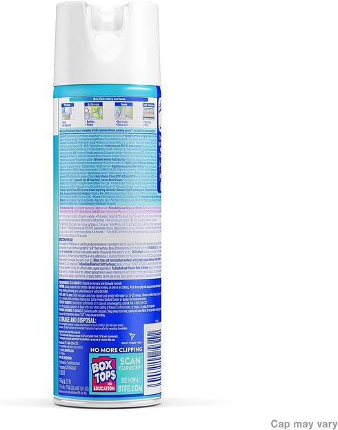 Linen,19 Oz Lysol Disinfectant Spray, Household Essential Cleaning Supplies, Multi-Purpose Room Spray, Antibacterial