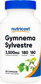 Nutricost Gymnema Sylvestre (20:1 Extract) - 180 Capsules Non-GMO, Gluten Free, Vegetarian Friendly for Blood Sugar