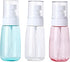 Spray Bottle Travel, 2OZ /60ML Fine Mist Spray Bottles, 3PCS Mini Plastic Containers for Hairspray and Cosmetic Perfume