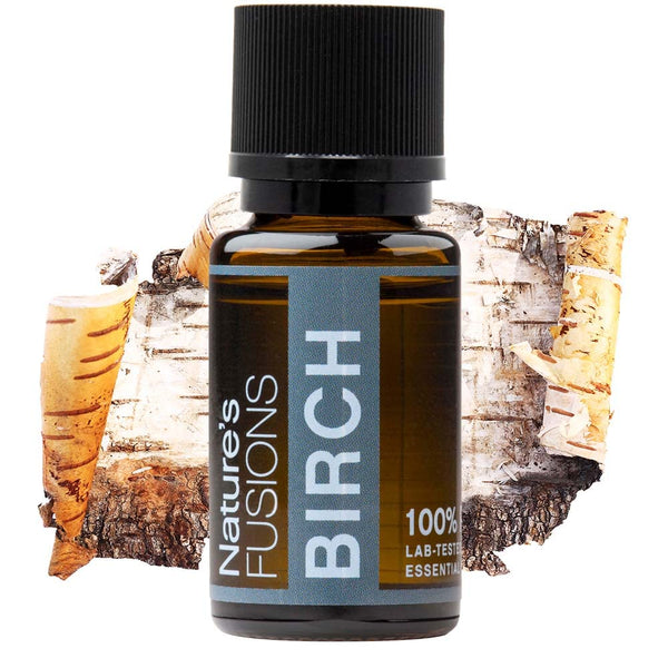 Nature’s Fusions Canadian Sweet Birch Essential Oil, 15ml, 100% Pure and Natural