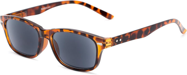 Readers.com Key West Reading Sunglasses - Acetate Square Style for Men and Women