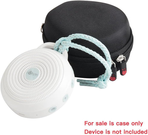 Hermitshell Hard Carrying Case for Yogasleep Rohm/Marpac Hushh - Black