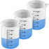 3pcs Laundry Detergent Cup, Silicone Measuring Cup with Scale Marks for Liquid Detergent